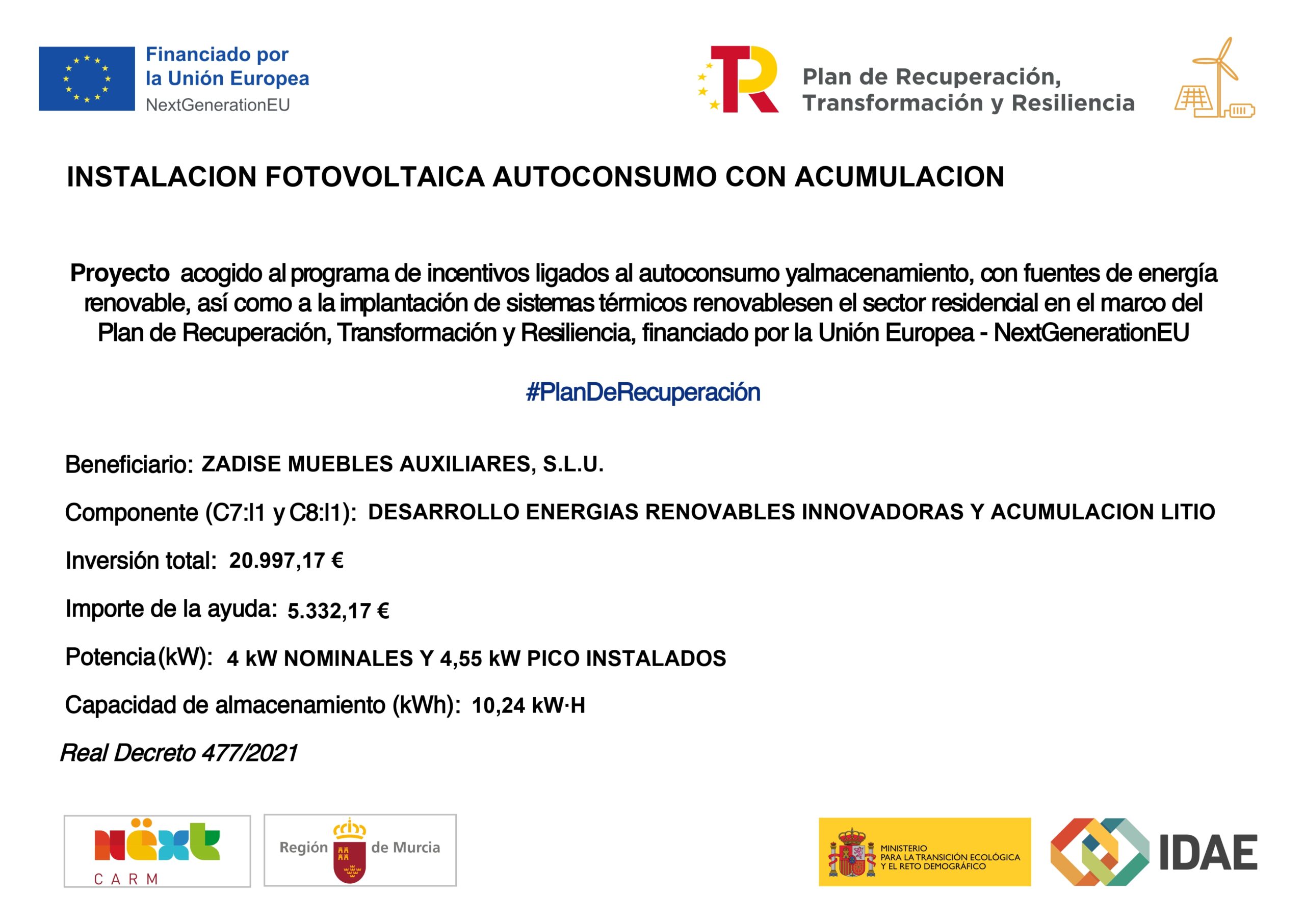 Subvenciones y Ayudas Obtenidas
